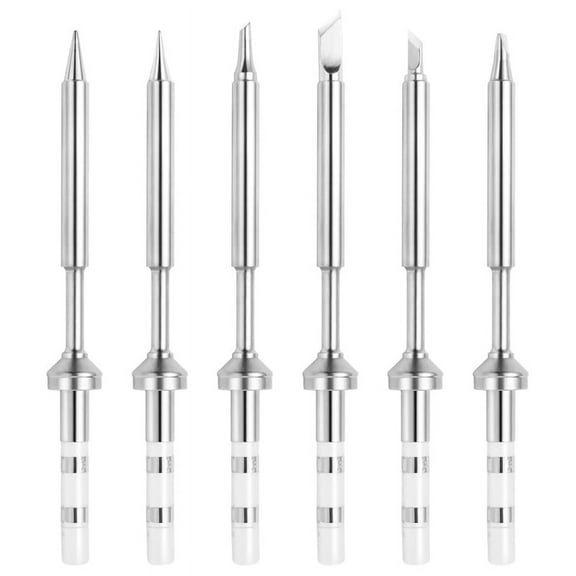 6Pcs for Pinecil TS100 Soldering Iron Tips Replacement,Mini Portable