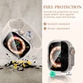 thumbnail image 2 of YSTINNG [2+2]for Apple Watch series7 Case with Screen Protector Hard PC Edge Protector Bumper Cover for iWatch Accessories A311-001, 2 of 4