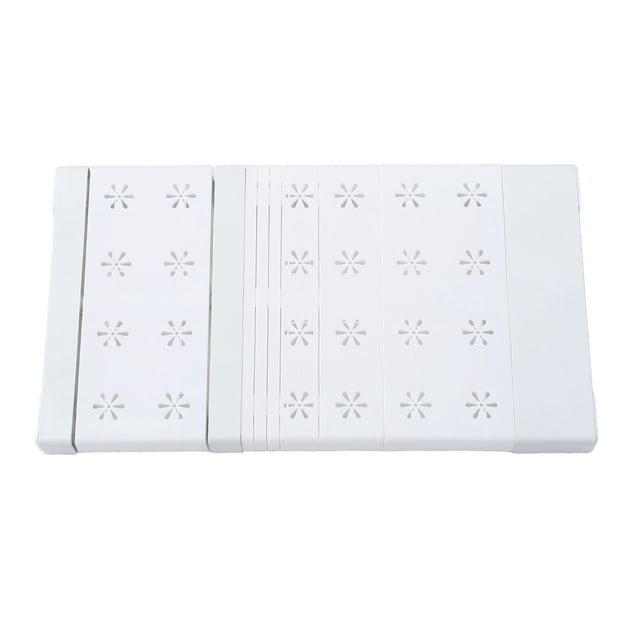 Tablette de Placard Rétractable à Tension, Tablette de Placard Extensible à Capacité de Charge de 20 kg pour Armoires et Salles de Bain