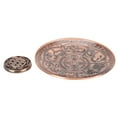 thumbnail image 2 of LAFGUR Porte-encens Ronds Rouges Cuivre Claire Sculpture Encens Brûleurs Bureau Maison Artisanat, 2 of 8