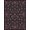 Black Pink Purple, Pattern 13, variant on ODIKA 8'x10' Washable Area Rug Non-Slip Chair-Friendly Mat Gothic Pink Academia Botanical Vine Motif Decorative Purple Flower for Dining Room, Large Office, Lounge
