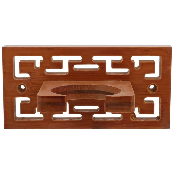 ROSENICE 1 Set Ukulele Wall Hangers Brown Wooden for Home and Studio