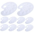 thumbnail image 4 of FRCOLOR 10 Pcs Paint Trays Palette Color Mixing Plate Child 22.5x16.8x1.2cm White, 4 of 8