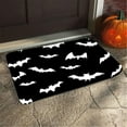 thumbnail image 6 of SDJMa Outdoor Door Mat 24 x 16 Inch Halloween Welcome Mat Front Door Mat, Pumpkin Bat Doormat for Outdoor Entrance Personalized Rugs with PVC Backing Non Slip Outdoor Rugs for Porch Decor, 6 of 8
