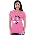 thumbnail image 4 of Cute Proud Soccer Mom Sports Mother Womens Fitted Plus Size Graphic Tee Brisco Brands 2X, 4 of 5