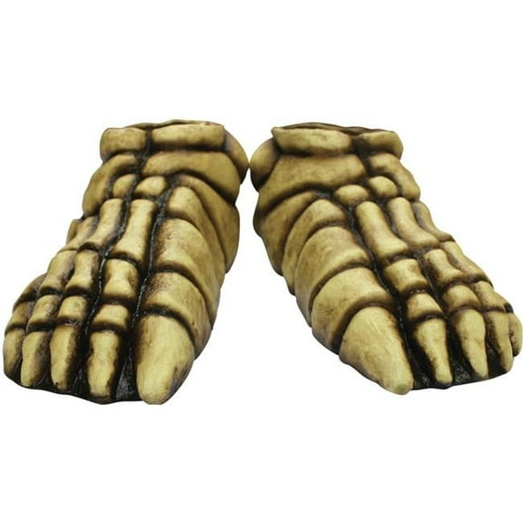 SKELETON FEET BONE COLOR