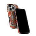 thumbnail image 5 of DesignSkinz Scratch-Resistant Hard Slim Case Compatible with iPhone 13 (Compatible with MagSafe) - Summer Floral Coral v2, 5 of 9