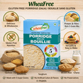 thumbnail image 2 of Wheafree Gluten Free Porridge (Dalia) 500g – 5 Grain Healthy Breakfast Mix | Quinoa, Sorghum, Brown Rice & Millets | High Fiber | Ready in 7 Minutes, 2 of 10