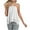 White, variant on Besolor Women's Sleeveless Tank Tops Double Layer Chiffon Blouses Halter Neck Strappy Summer Camisole Shirts