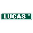 thumbnail image 1 of SignMission SS-LUCAS 4 x 18 Po Signe de Rue Lucas, 1 of 1