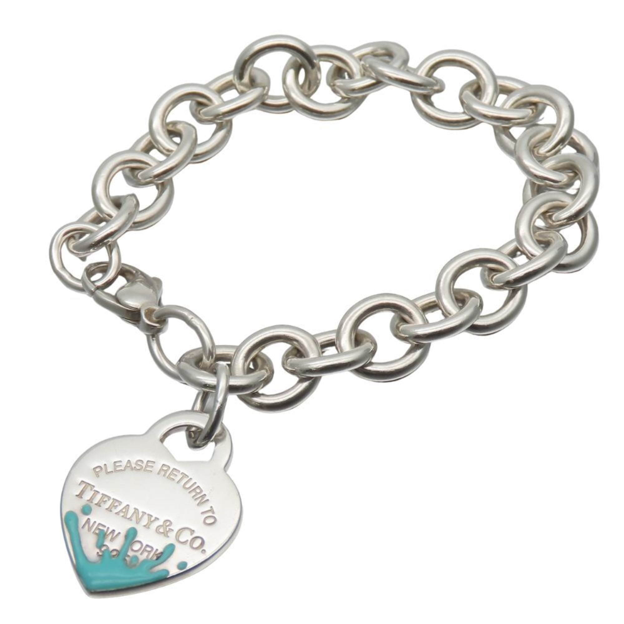 Pre-Owned Tiffany & Co. Return to Heart Tag Color Splash Bracelet, SV925,... (Good)