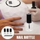 thumbnail image 2 of EeaseMX Botella de vidrio transparente de 20 piezas, para usar con esmalte de uñas, con pincel, color negro, 2 of 7