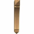 thumbnail image 6 of Ekena Millwork 6"W x 28"D x 40"H Thorton Arts & Crafts Rough Sawn Bracket, Western Red Cedar, 6 of 13