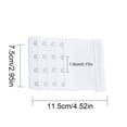 thumbnail image 3 of QIQUWOHUL 4 Hook Bra Extender – 11.5cm Length Underwear Back Fastener For Comfort, 3 of 8