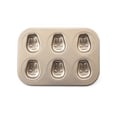 thumbnail image 3 of Advancent Molde para pasteles de 6 cavidades, molde para mousse de gelatina de acero al carbono, para hornear en la cocina Herramientas y accesorios para hornear Advancent HA061128-00B, 3 of 6