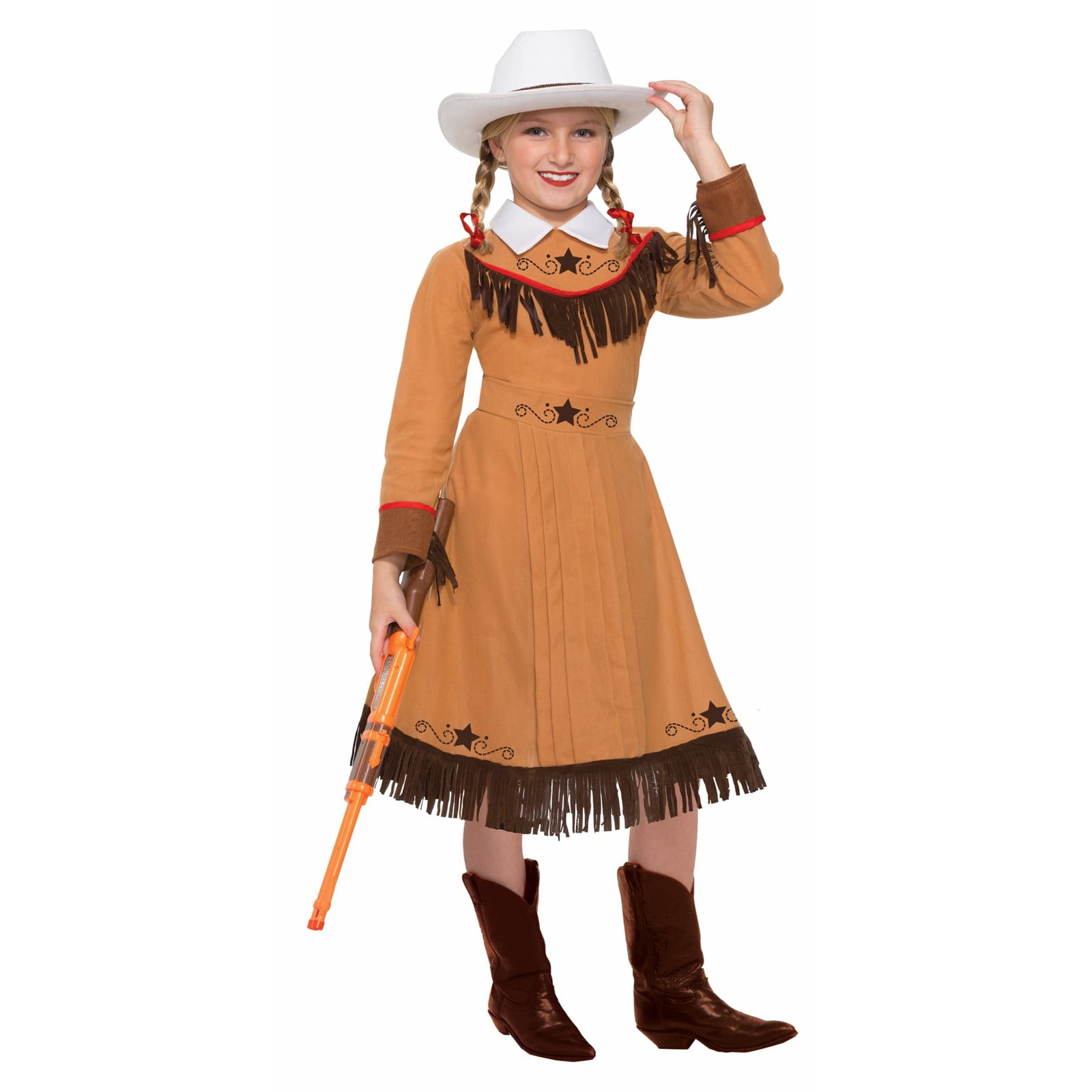 Brand New Western Texas Rosie Cowgirls Child Costume Small