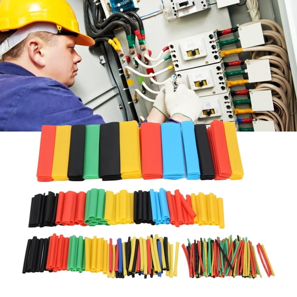 LAFGUR Pvc Heat Shrink Tubing Heat Shrink Tube Heat Shrink Tube Polyolefin Colorful Cable Sleeves Retractable Kit With 2:1
