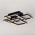 thumbnail image 1 of VONN Radium VRCF49103BL 28" Integrated LED Rectangular Ceiling Light Fixture, L x 27.5" W x 6.75" H, Black, 1 of 1