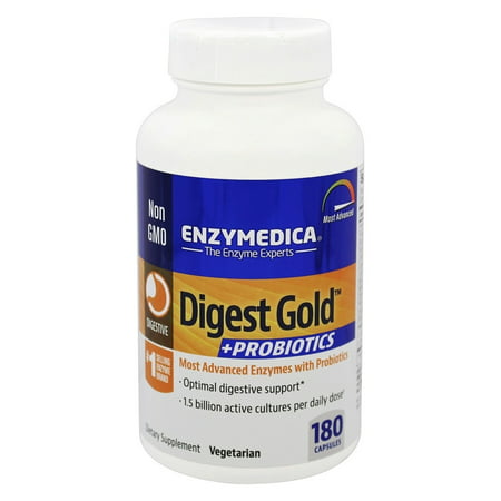 Enzymedica - Digest Gold + Probiotiques - 180 Capsules