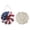 U, variant on 1 Pack 6.56Inch Red White Blue Patriotic Tinsel Garland with American Flags,Metallic Foil Fringe Banner Streamers for 4th of July,Memorial Day,Veterans Day,Independence Day,and Parade Decorations