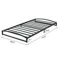 thumbnail image 3 of Historyli Low Profile King Bed Frame,Heavy Duty Metal King Size Platform Bed Frame,Mattress Foundation with Steel Slat Support,No Box Spring Needed,Easy Assembly,6 Inch,Black TWIN, 3 of 7