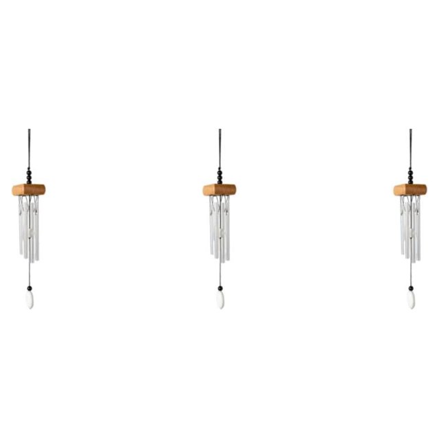 Maytalsory Multiple Styles And Colors Wind Chimes For Wide Application Add Charm To Home Wind Chime Pendant burlywood 3Set