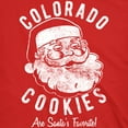 thumbnail image 2 of Mens Colorado Cookies Pot Santa Shirt Funny Christmas Tee Sarcastic Adult Humor Graphic Tees, 2 of 9