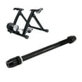 thumbnail image 1 of Bike Trainer Thru Axle, Bike Trainer Shaft 2 Section Design Adjustable Length Easy Installation  for Indoor, 1 of 8