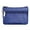 Blue, variant on ZTTD New Women's Mini Coin Purse Leather Zipper Pouch With Key Ring Small Wallet