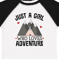 thumbnail image 4 of Inktastic Just a Girl Who Loves Adventure Girls Toddler T-Shirt, 4 of 5