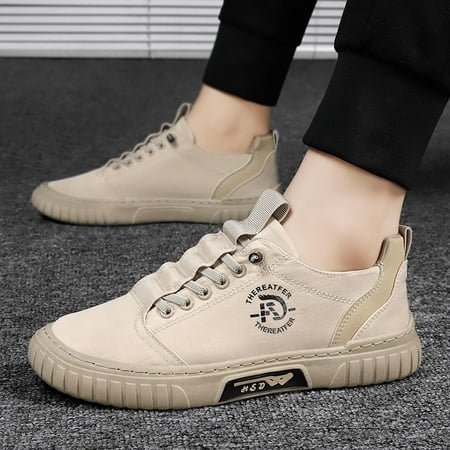 

Zpanxa Runnings Shoes for Men New Elastic Cloth Shoes Men s Casual Shoes Breathable Ice Silk Cloth Shoes Mens Casual Gym Athletic Shoes Khaki 43