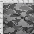 thumbnail image 3 of oneOone Cotton Cambric Gray Fabric Animals Sewing Craft Projects Fabric Prints By Yard 56 Inch Wide, 3 of 6