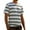 A-Dark Green400, variant on JAJAHO Men's T Shirt Summer Top Striped Short Sleeve Crewneck Loose Fit Soft Comfortable Tee Shirts Casual Daily Wear Versatile Tops