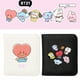 thumbnail image 1 of KPOP BTS BT21 Cartera Bifold Bolsa De Tarjetas Lindo Estudiante Zero Idol Goods Trifold Wallet, 1 of 3