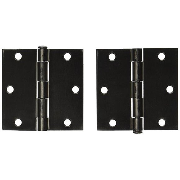 Deltana S35U15A-R 3.5 x 3.5 in. Square Hinge Steel-15A-R