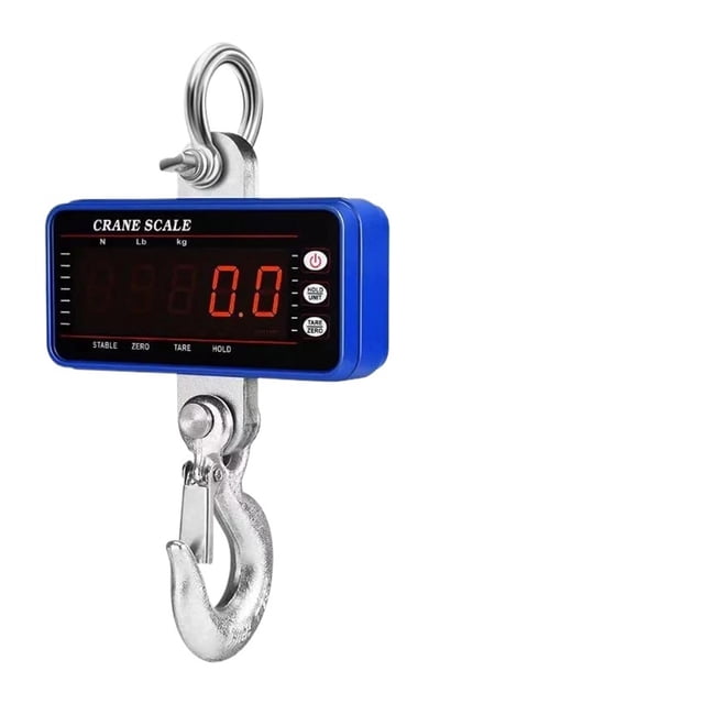 Heavy Duty Crane Scale with 65ft Remote Control 1500kg/500kg Digital Hanging Scale LCD/LED Display Industrial Hook Scales ,Very sturdy