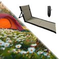 thumbnail image 1 of Silla de piso con respaldo, colchoneta de playa, asientos de playa para patio, picnic, conciertos Caqui 39cmx40cmx78cm, 1 of 8