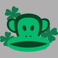 thumbnail image 2 of Boy's Paul Frank St. Patrick's Day Julius Face  Graphic Tee Athletic Heather Small, 2 of 5