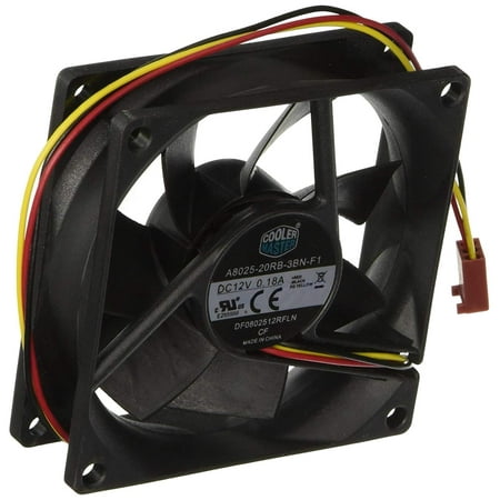 Rifle Bearing 80mm Silent Cooling Fan for Computer Cases and CPU Coolers, Strong air flow to enhance cooling performance By Cooler
