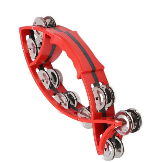 Domqga Tambourin, Tambourin Instrument Poisson en Forme de Cadeau pour la Fête