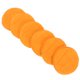 thumbnail image 1 of 6 Pcs 12.5cm Almohadilla de pulido y abrillantado universal de microfibra, almohadilla de cera de lana para pulidora de automóviles, accesorio de taladro color mandarina, 1 of 7