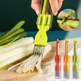 thumbnail image 4 of Yunuuuoa Onion Shredder Peeler Tool, Vegetable Chopper Dicer Cutter, Kitchen Gadget for Slicing Celery Carrot, Stainless Steel Multi-Function Scraper Grater for Cooking, Home Essentials, 4 of 4
