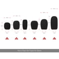 thumbnail image 3 of Mini Microphone Windscreens Mic Foam Covers for Lapel Lavalier Headset Microphone Black, Pack of 5pcs, 3 of 3