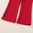 thumbnail image 7 of Happy Town Infant Baby Girl Long Sleeve Sweatshirt Flare Pants 2-Piece Set Fall Winter Toddler Girl Outfits, 7 of 7