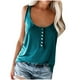 thumbnail image 2 of Fiudx Ofertas Flash Del Día Chaleco Sin Mangas para Mujer, Camiseta Informal Sólida con Botones, Camisetas Sin Mangas de Verano, 2 of 3