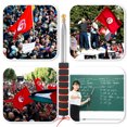 thumbnail image 3 of Becaristey Black Blue Telescopic Flag Pole Adjustable Height For Easy Display Compact And Lightweight Premium, 3 of 6