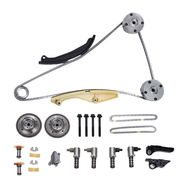 Kit de cadena de distribución Unique Bargains No.AT4Z6256B para Ford Explorer Transit Expedition F-150 Taurus para Lincoln MKT MKS 3.5L 2010-2019