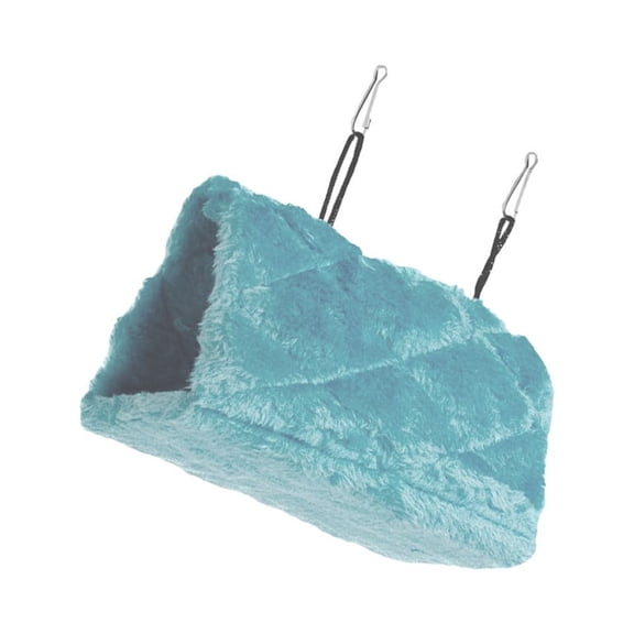 CTIRCHIU Blue Parrot Sleep Bed Portable Pet Hammock with Double Hooks