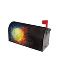 thumbnail image 5 of Picia Tennis Ball On Fire And Water Magnetic Mailbox Cover Standard Size-25.5x21 in, 5 of 9