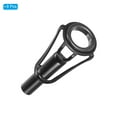 thumbnail image 3 of Unique Bargains 4.0mm Acier Inoxydable Tige de Pêche Réparation Kit Pole Ring Guide de Remplacement, Noir 8 Pack, 3 of 5